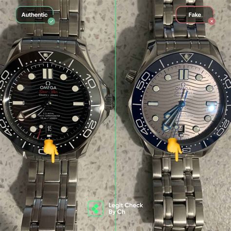 omega seamaster ebay fake|how to identify omega watch.